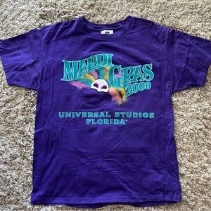Vintage Universal Studios Mardi Gras Shirt Large